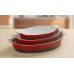 Red & Black Bakeware Red & Black Bakeware